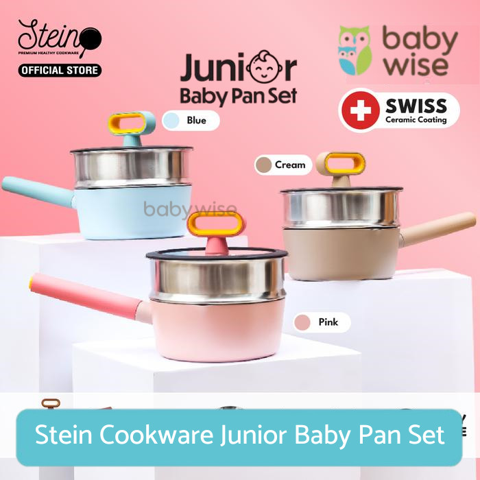 Stein Cookware Junior Baby Pan Set - Panci MPASI Set