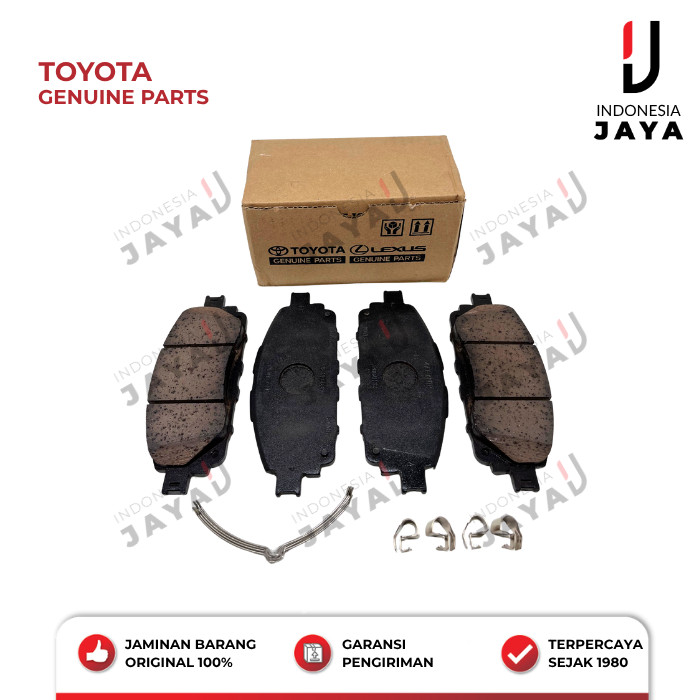 Kampas Rem Depan Toyota New Innova Reborn ORIGINAL 04465-0K431