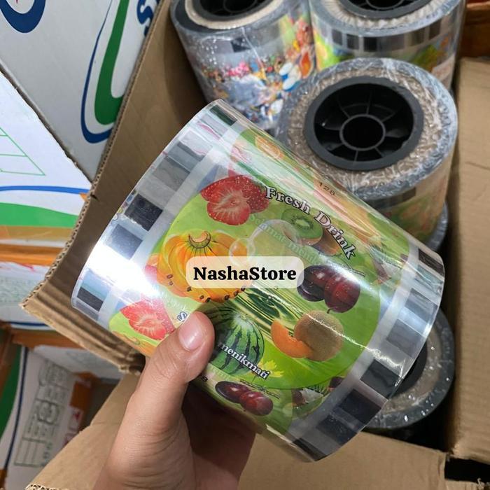 PLASTIK LID CUP SEALER CUP ± 1200 cup TUTUP GELAS CUP ES TEH - BUAH, A1