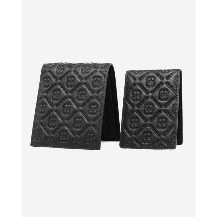 Buccheri Thom Wallet Men Black & Brown - BLACK