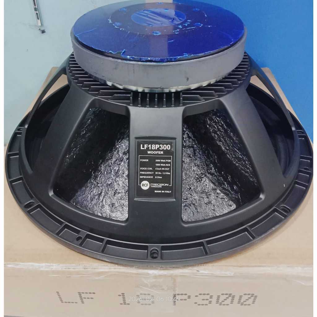 KOMPONEN SPEAKER RCF LF18 P300 / LF18P300 ( 18 INCH ) GRADE A