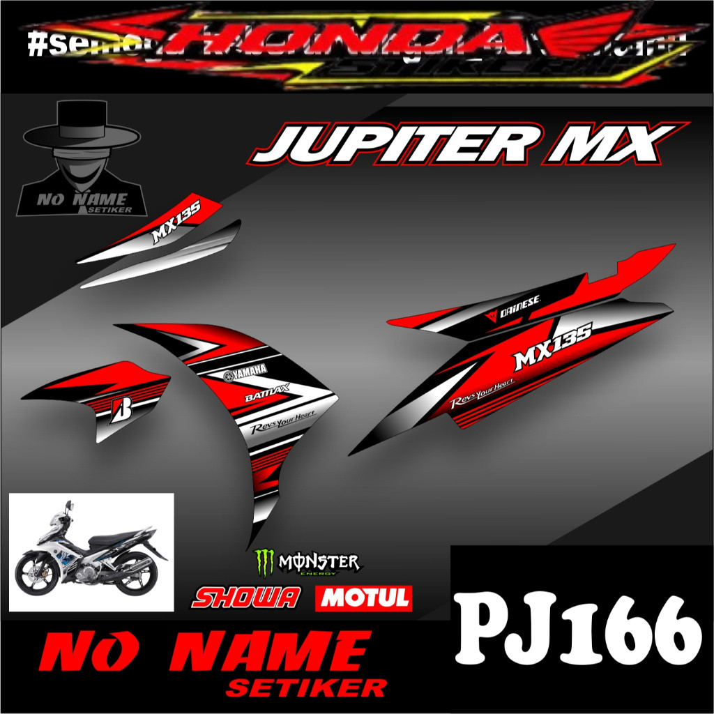 Striping Jupiter Mx New  stiker Jupiter Mx New