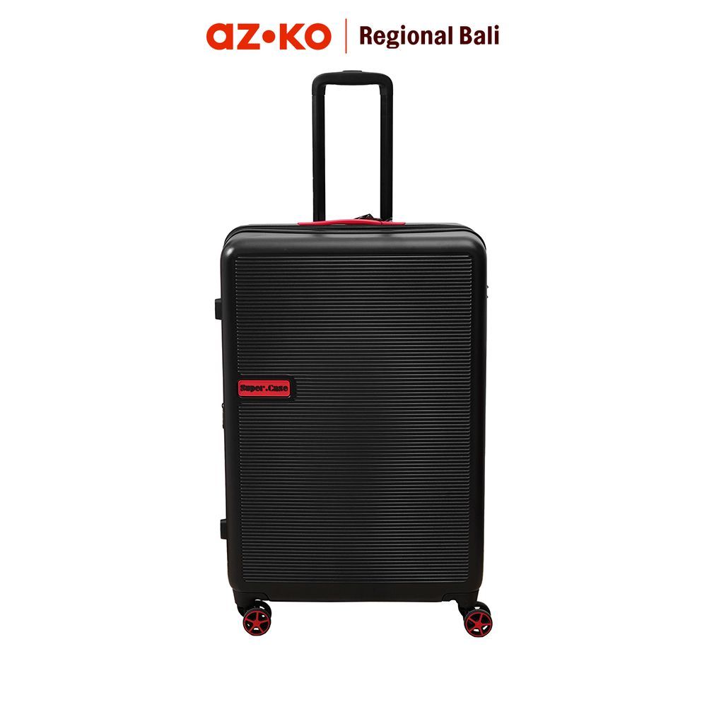 AZKO Supercase Zoomer Koper PC TSA Lock Expandable Suitcase Travel Bag Luggage Kabin Bagasi