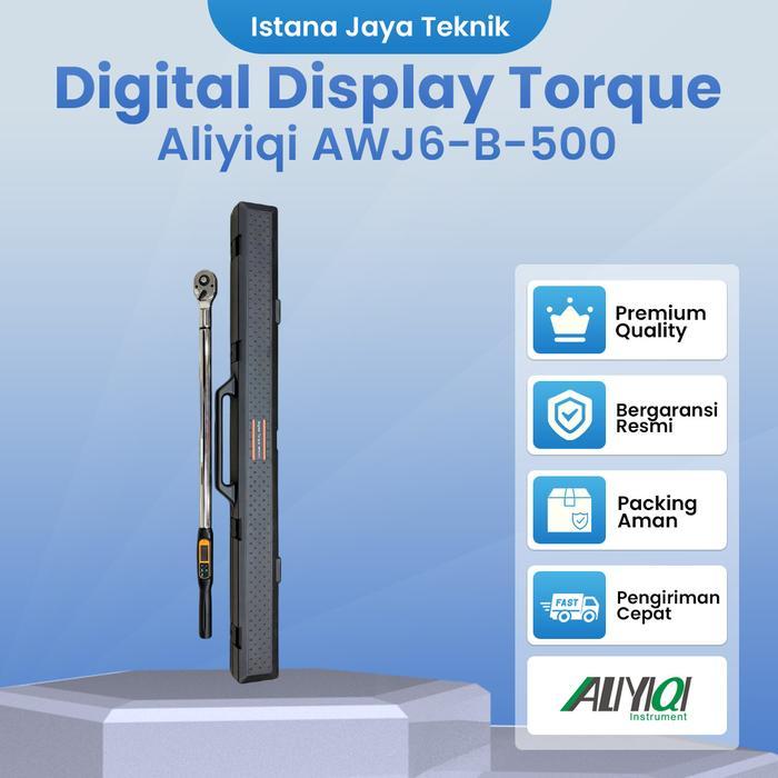 ALIYIQI AWJ6-500NM 3/4 Digital Display Torque wrench 500Nm precision