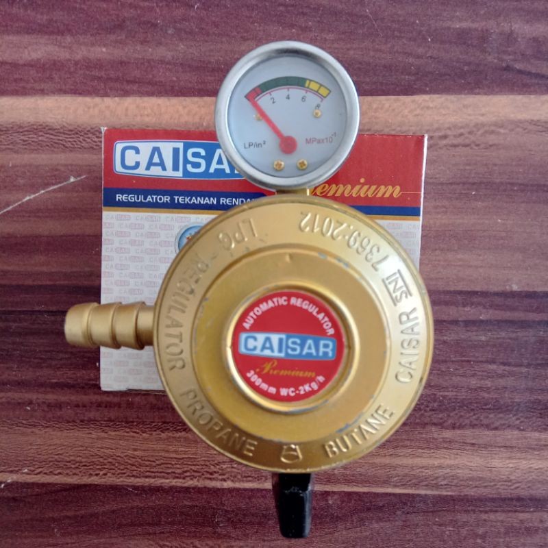 Regulator + Meter Gas LPG Caisar Premium