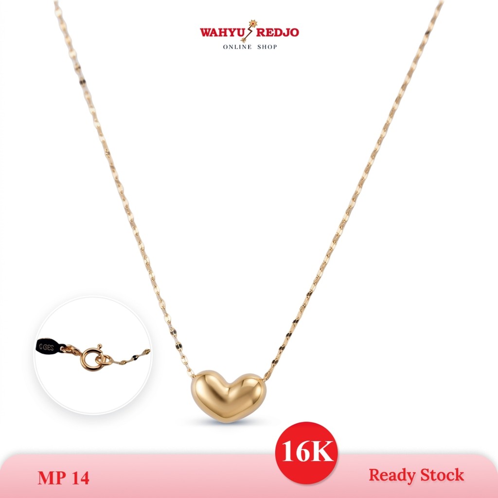WAHYU REDJO - KALUNG EMAS 16K HWT MODEL TOSCCANO LOVE RINGAN & DAILYWEAR (PMR)