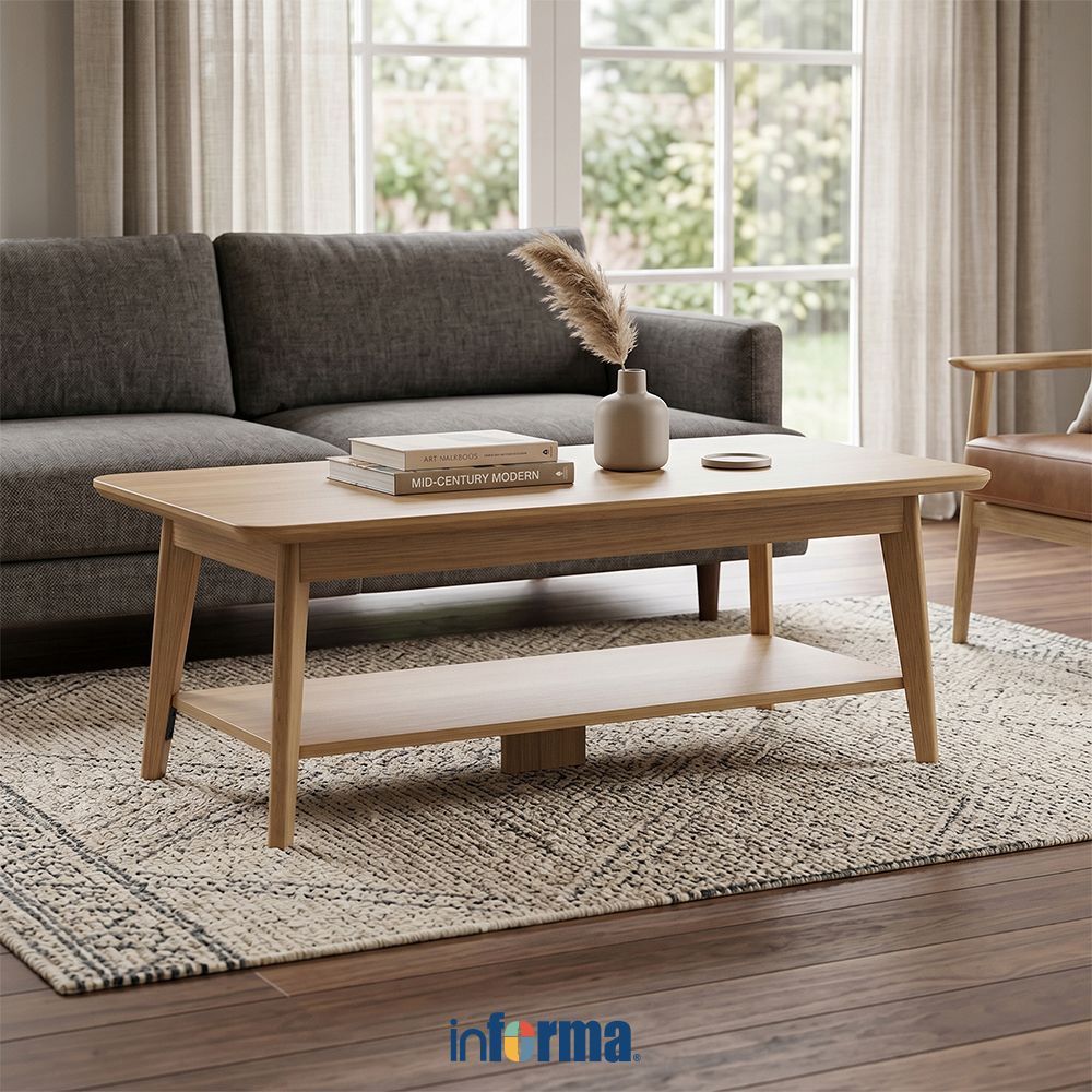 Informa Magnetoo Meja Tamu Rectangle Coffee Table Meja Ruang Tamu Center Table Tengah