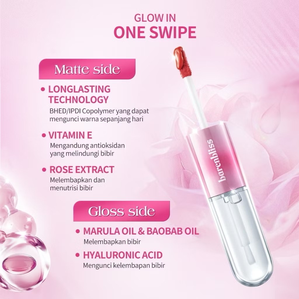 Barenbliss Dual Lip Cream