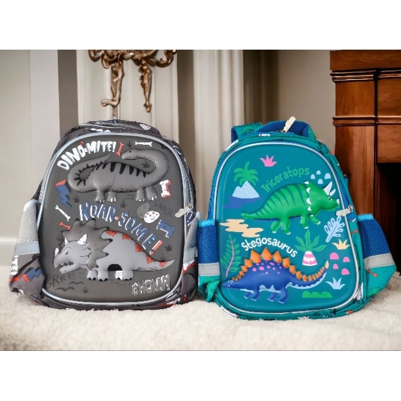 TAS ANAK TK TIMBUL IMPORT PREMIUM DINOSAURUS