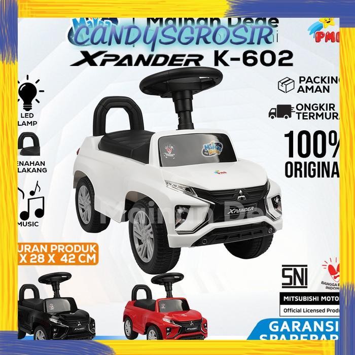 Mainan Anak Mobil Mobilan Dorong Manual TOLOCAR PMB K602 K602B K602C - K602 putih, DUS BAWAAN
