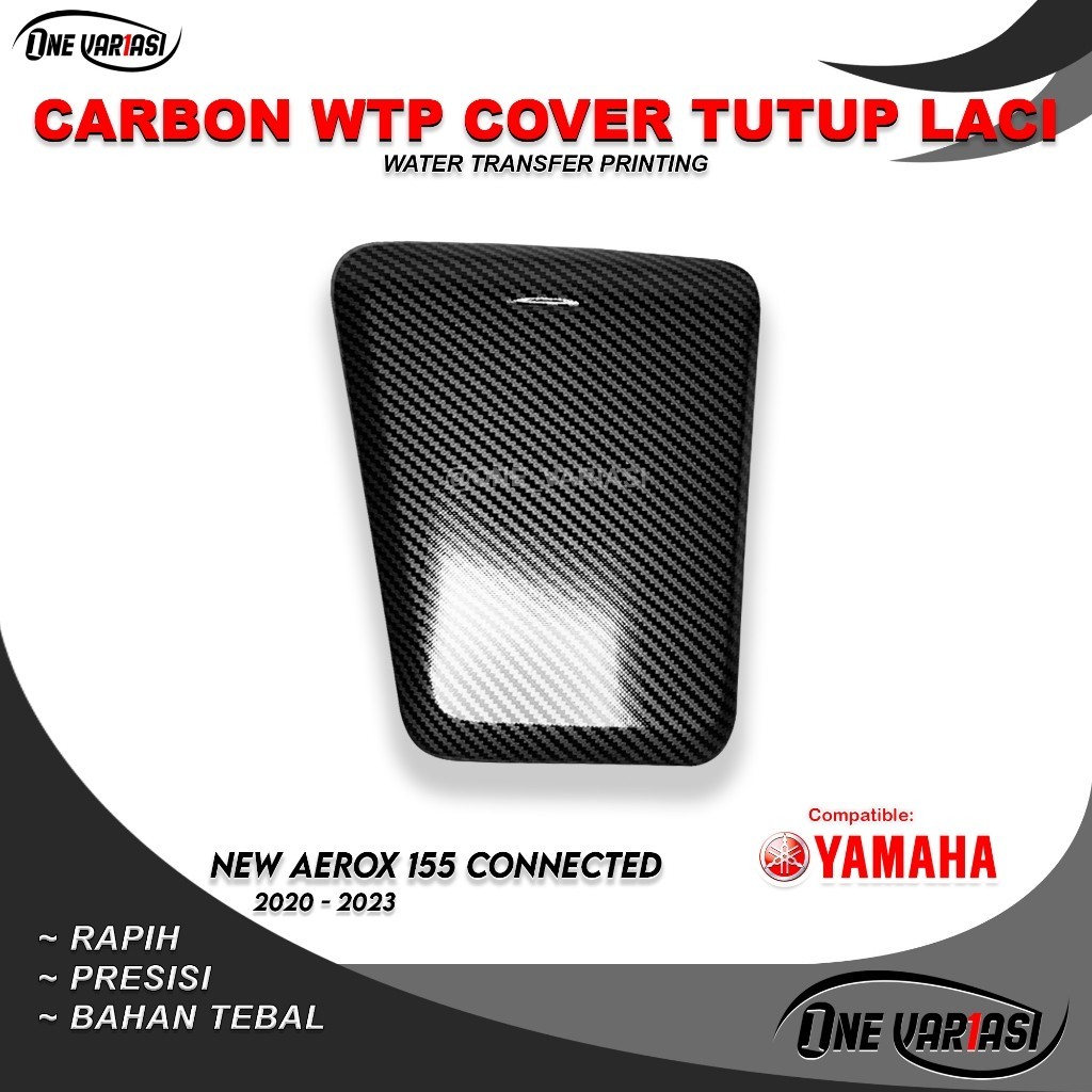 COVER TUTUP LACI CARBON AEROX 155 NEW CONNECTED LACI AEROX NEW PART ORIGINAL VARIASI99PART