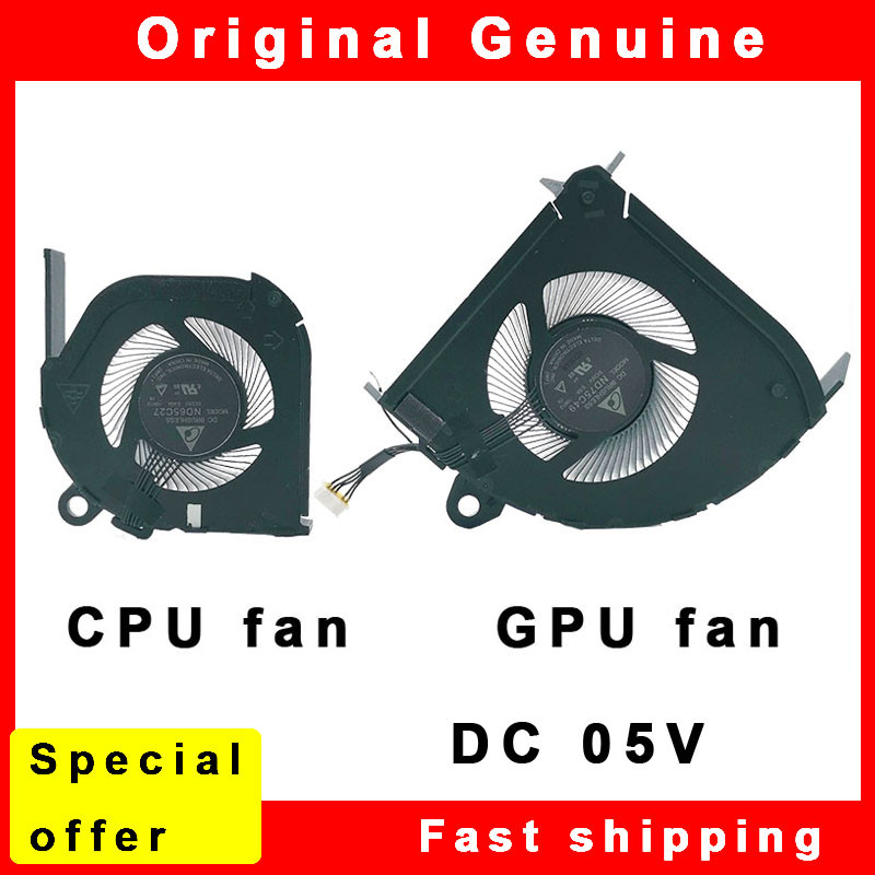 New Laptop CPU GPU Fan Cooler Raator for Lenovo ThinkPad P15T15g P15 Gen 1 20ST 20SU ND75C49 19K12 N