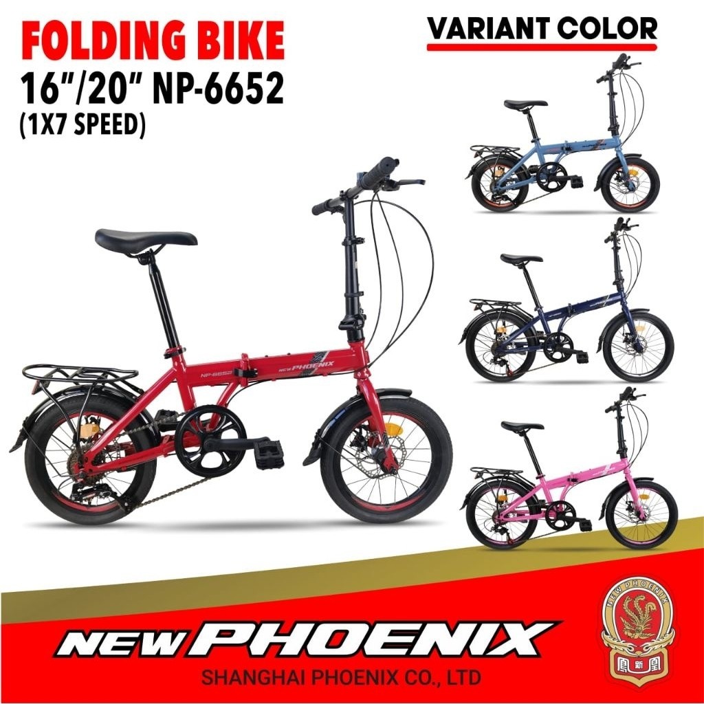 BoxMate Store sepeda 20 lipat phoenix star dan velion dan new phoenix dan phoenix star dan morison d