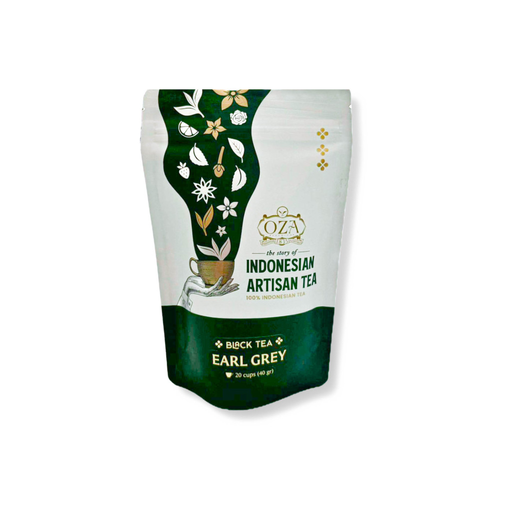 OZA Tea Earl Grey Black Tea 40 gram