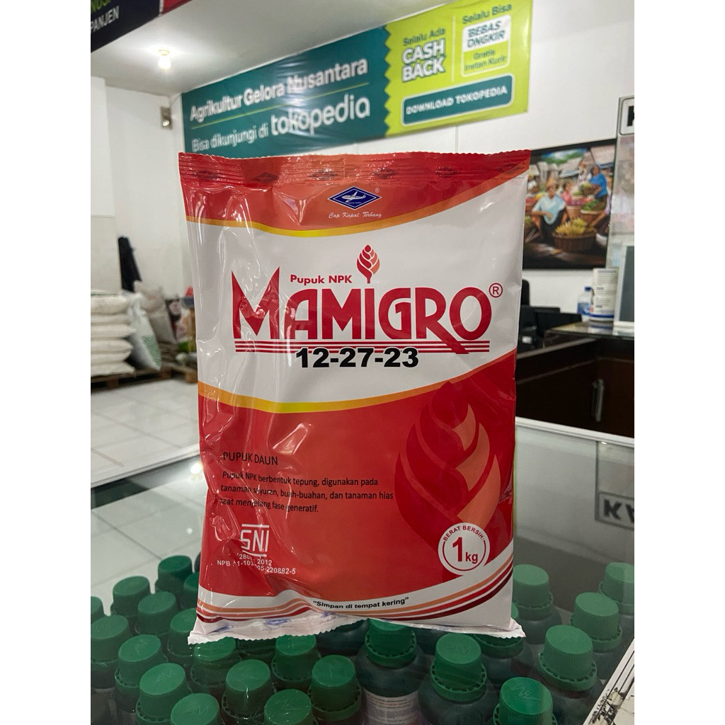 Mamigro Merah 12-27-23 1kg Super P Pupuk Bunga Dan Buah