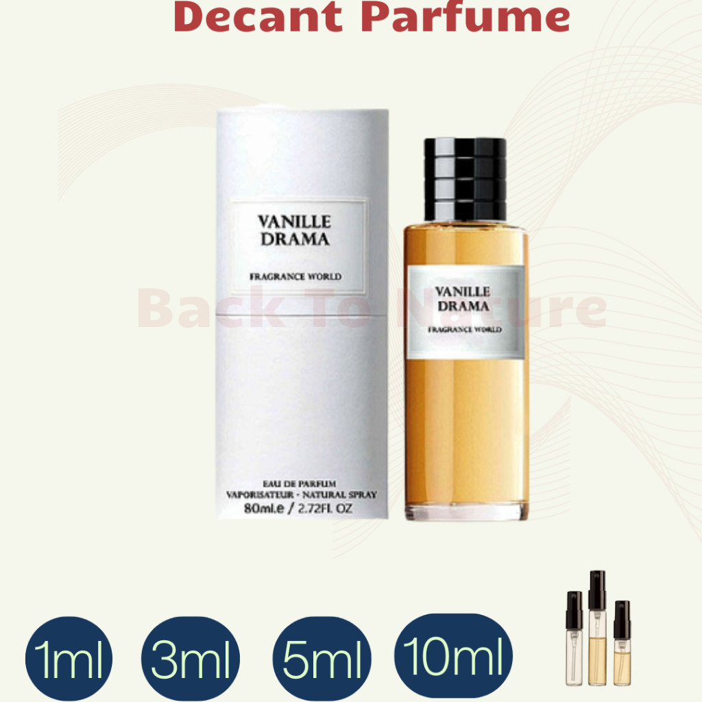 Decant - Fragrance World Vanille Drama (Limited JxB 2025)