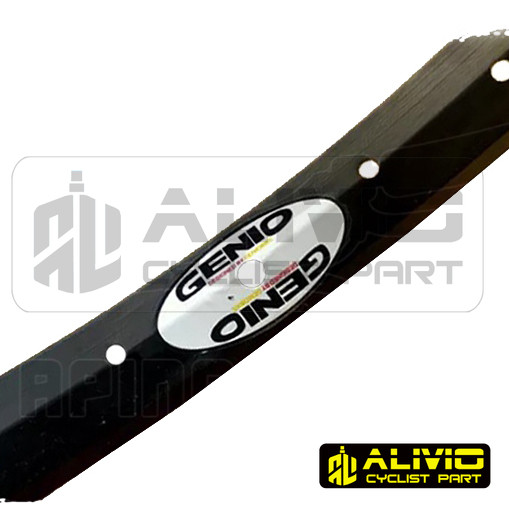 Velg Alloy Genio 20 36H Hitam Rims Sepeda Pelek Aloy Sepeda