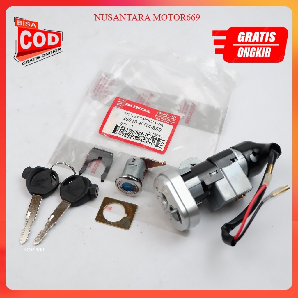 kunci kontak  Supra X 125 KTM ori