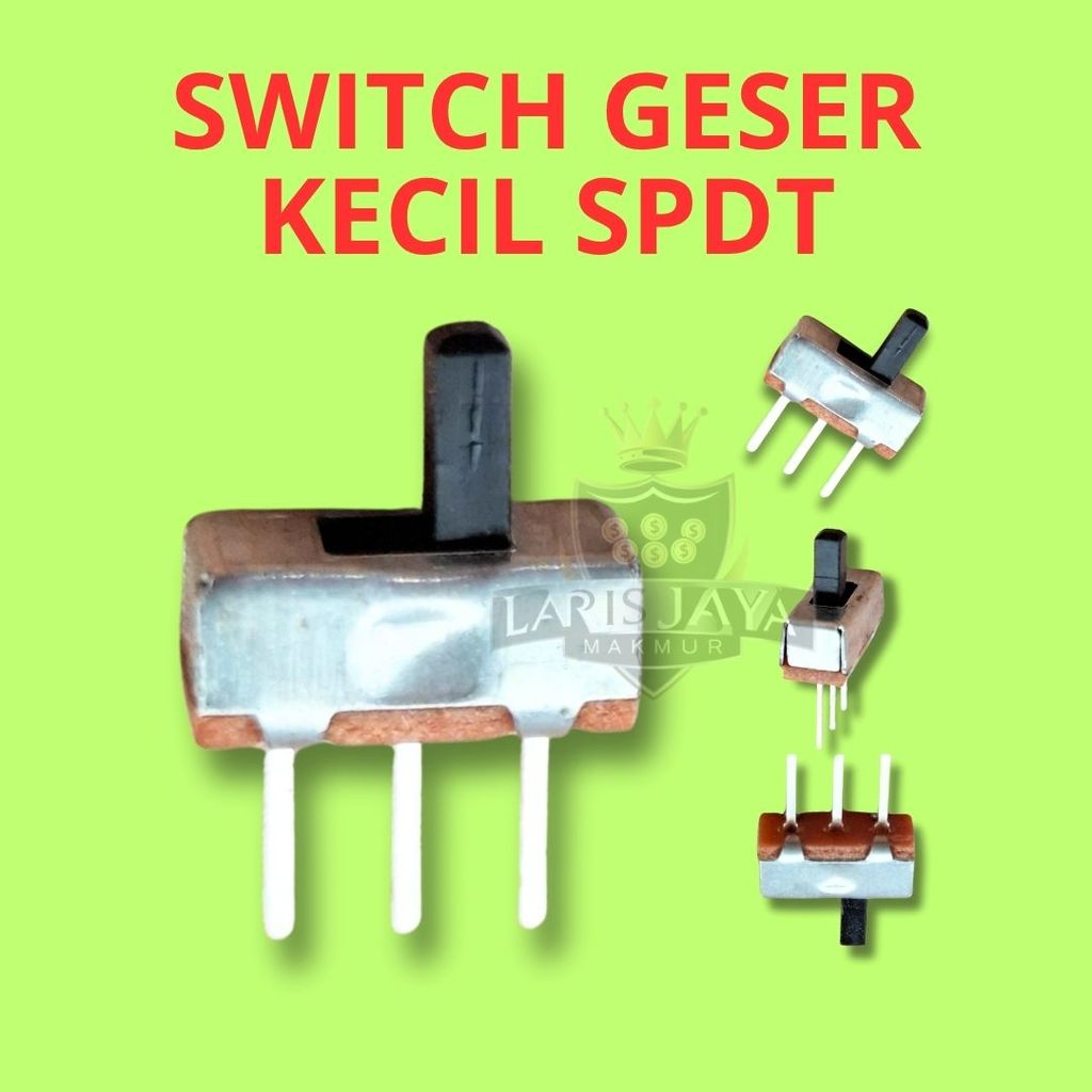 Mini Slide Switch 3 Pin – Saklar Geser Kecil SPDT PCB
