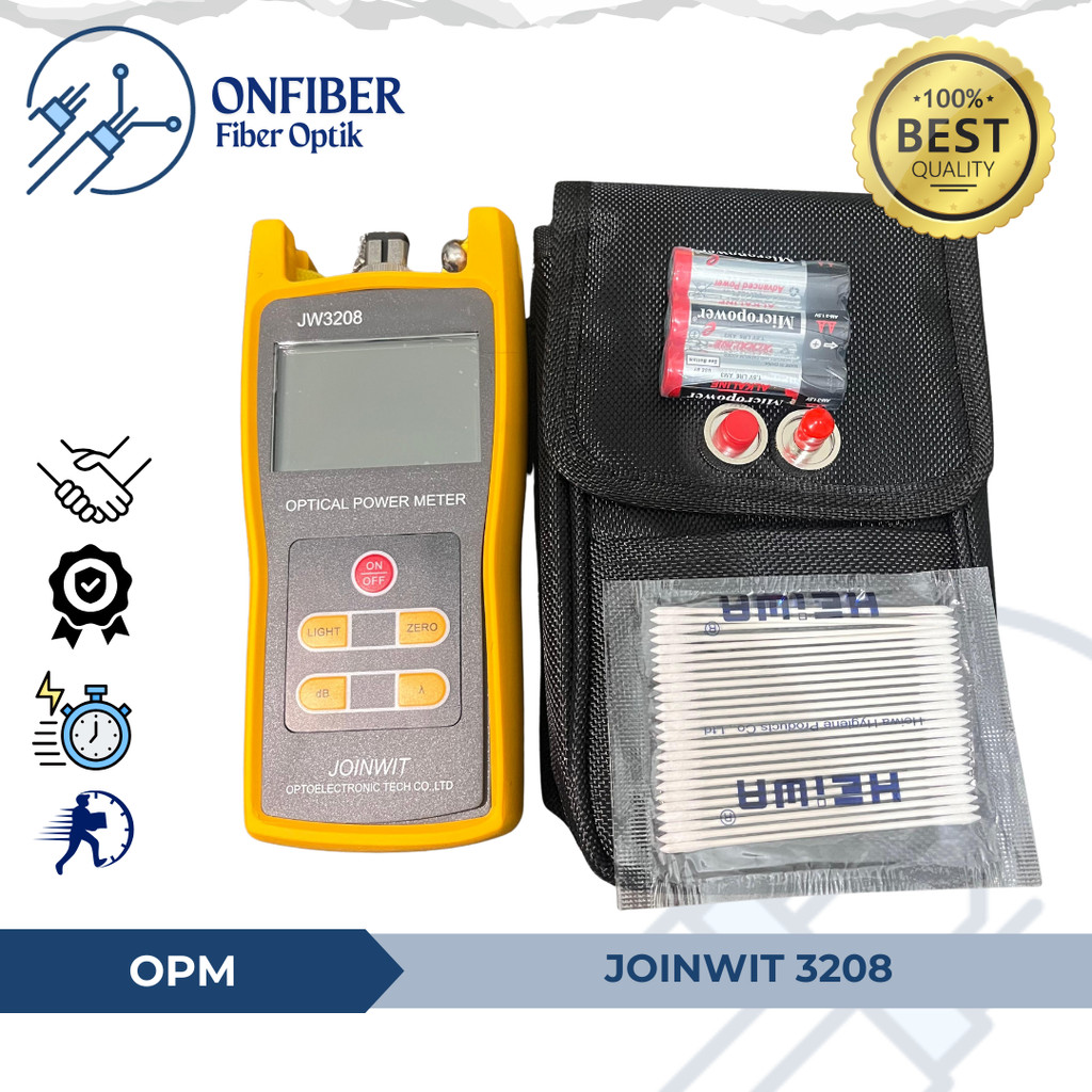 OPM JW3208 | OPM JOINWIT 3208 | optical power meter joinwit FTTH fiber optik