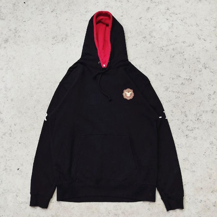 pullover hoodie hitam pria UNITED ATHLE jemper casual murah bagus