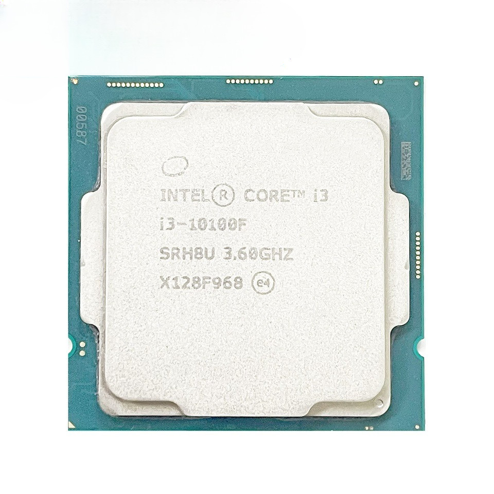 Intel Core i3-10100F i3 10100F 3.6 GHz 4-core 8-thread CPU processor L2 = 1M L3 = 6m 65W LGA 1200