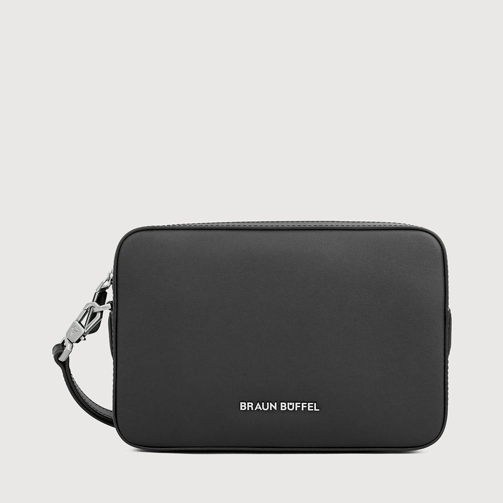 TAS PRIA BRAUN BUFFEL MASON MEDIUM CLUTCH