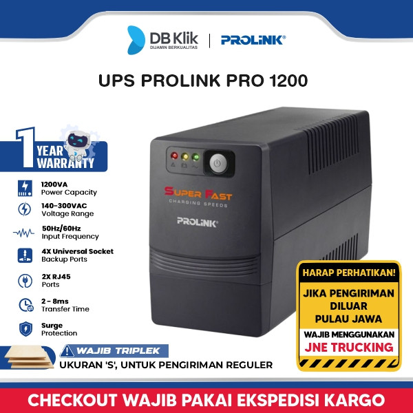 KodeKom Prolink Ups Pro 1200 - UPS Prolink Pro 1200