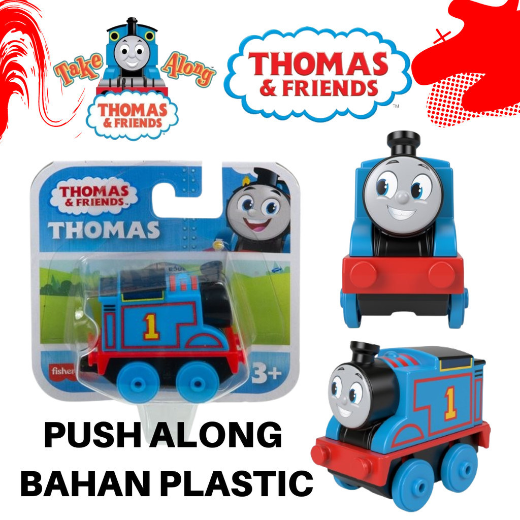 Thomas & Friends Take Push Along Thomas Fisher Price Original