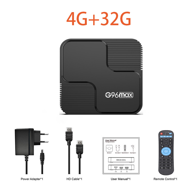 2024 Allwinner H618 Smart TV Box G96 Max Android 14 Support Double Wifi 2.4G&5G Ram 8GB Rom 64GB 128