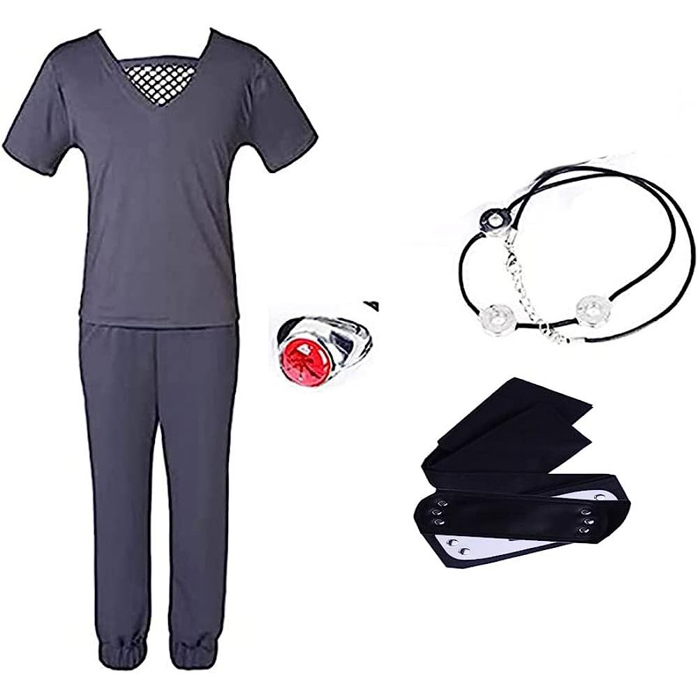 Anime Cos Uchiha Itachi Akatsuki Man Women Cosplay Costume T-Shirt Pants Customized Size