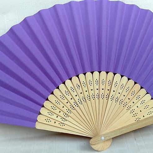 KIPAS JEPANG SOVENIR MURAH KADO HADIAH PERNIKAHAN ULTAH SOUVENIR KIPAS - PUTIH