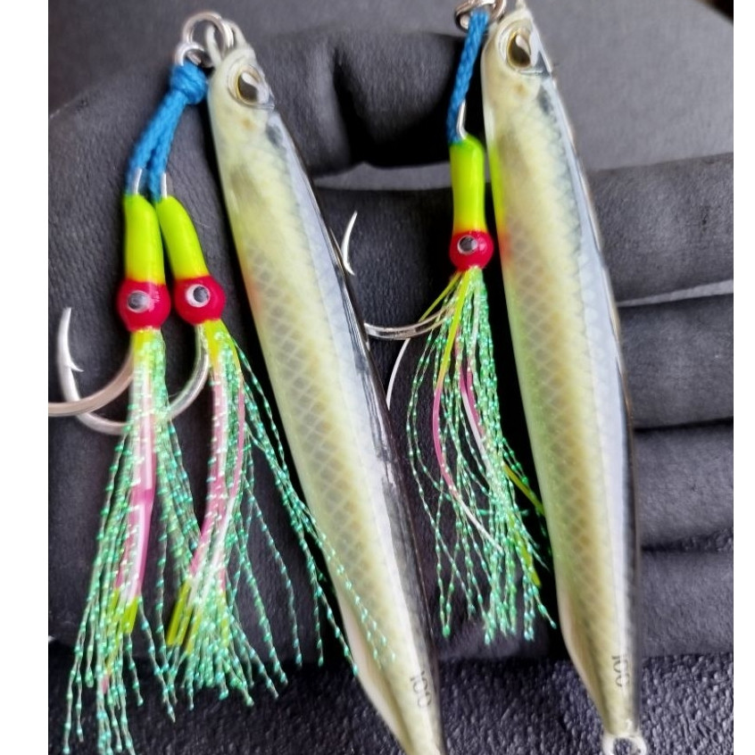 Metal Jig Decal Teri 30,40,60,80,100,150 gram Duo SSZ Full Gid Metal Jig Full Gid
