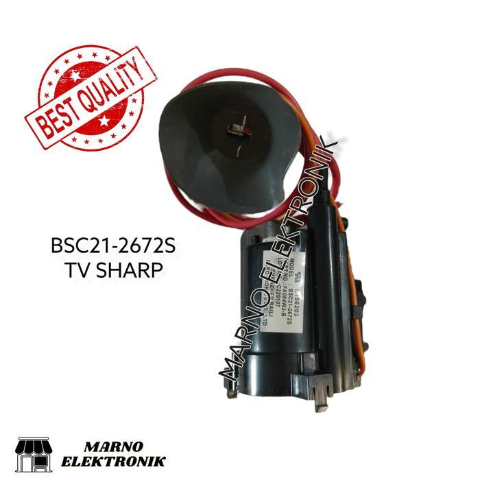 PLAYBACK TV SHARP BSC21-2672S FLYBACK BSC 21-2672S FBT FA084WJ-B FA084 TERBAIK...