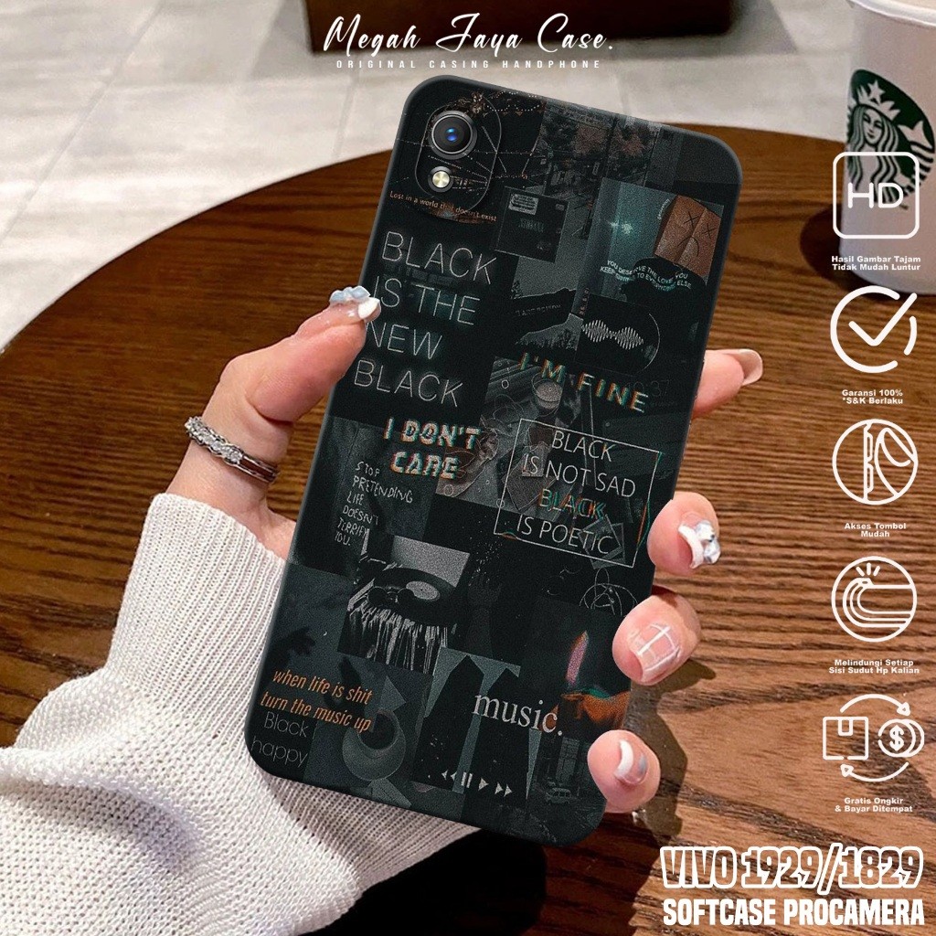 Softcase Hp VIVO 1820 / VIVO 1929 - Case Hp VIVO 1929 / VIVO 1820 Motif AESTH - Casing Hp VIVO 1929 