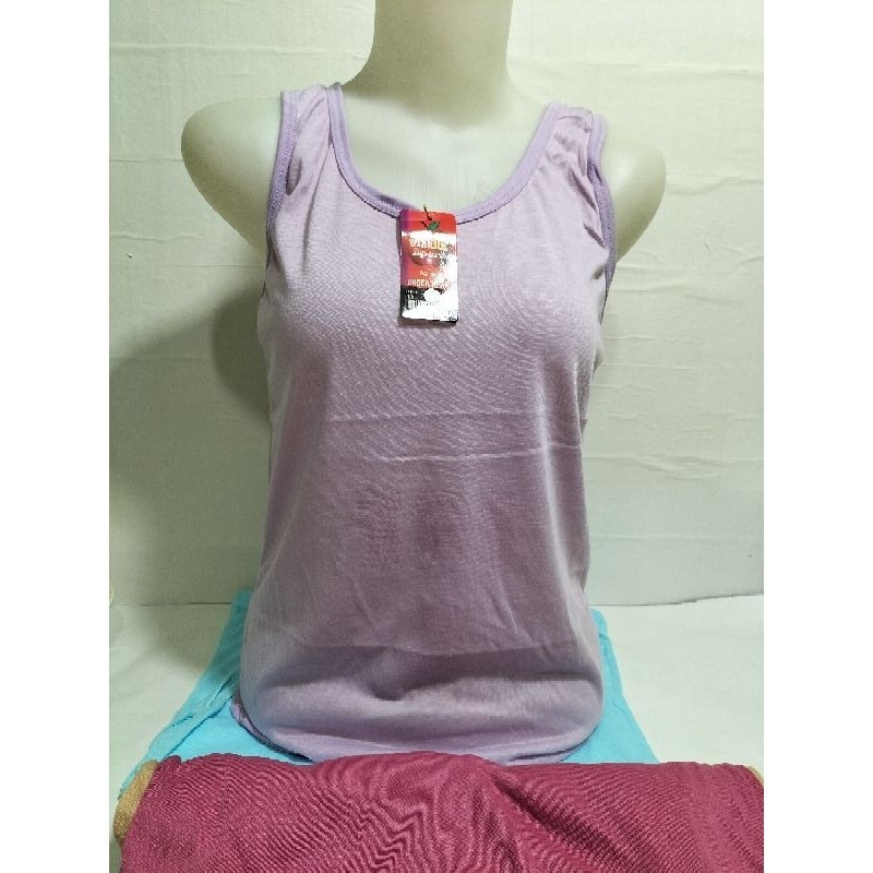 3 PCS Singlet Wanita Tali Lebar /Singlet Polos FELICIA L-XL-XXL