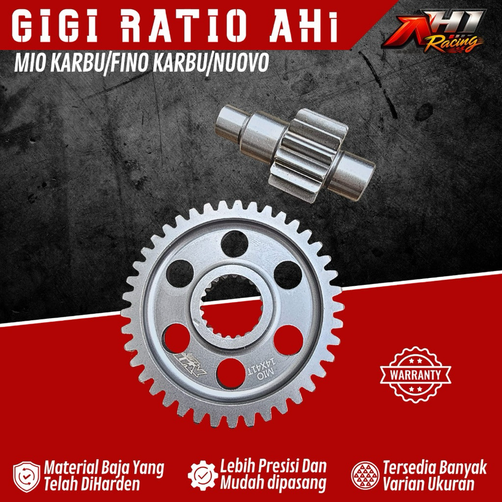 Gear Ratio Gigi Rasio Mio Sporty Mio Soul Mio Smile Fino Karbu Nouvo RACING 14/39 14/40 14/41 14/42 
