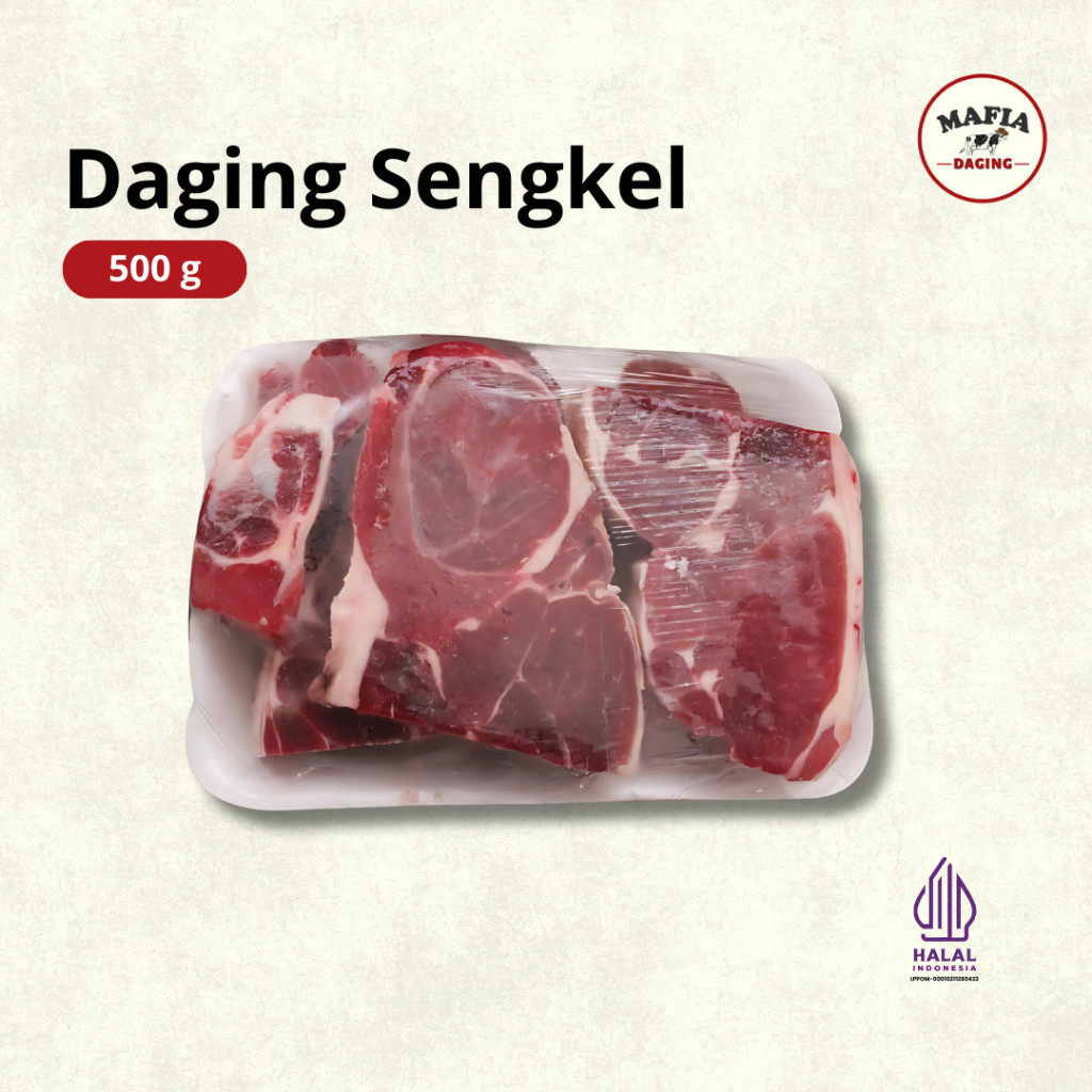 [Mafia Daging] DAGING SENGKEL SAPI AUSTRALIA 500gr