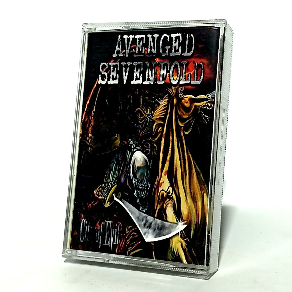 kaset tape Avenged Sevenfold City of Evil new old stock