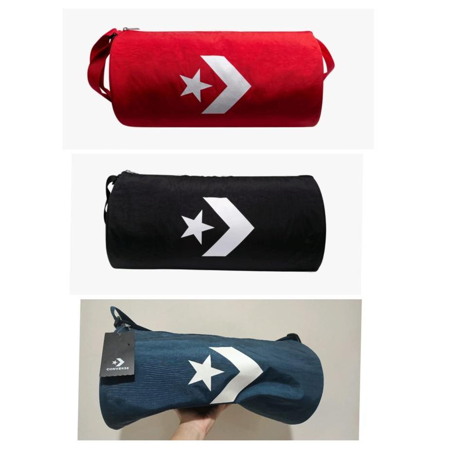 Converse Rolling Bag Wrinkle. Tas Olahraga Unisex Original