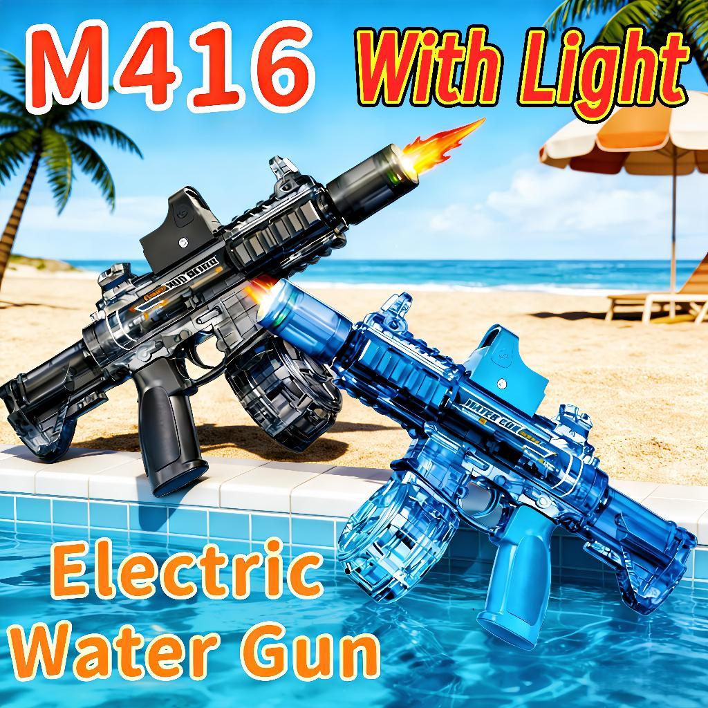M416 Firelight Flash Ledakan Senjata Air Listrik Mainan Anak-anak Mainan Anak-anak Air Elektrik M416
