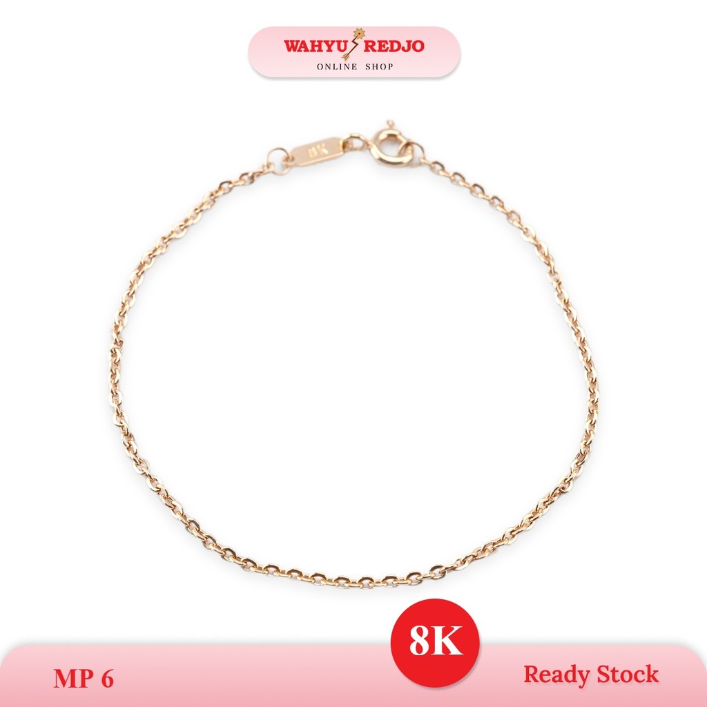 WAHYU REDJO - GELANG EMAS UBS KADAR 8K SIMPLE & FANCY NON PMR