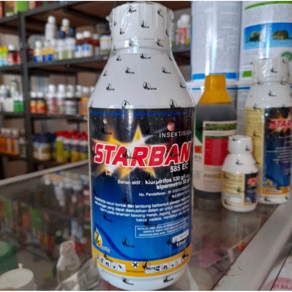 [ STOK TERBARU ] STARBAN 1 LITER / STARBAN 585EC 1 LITER /INSEKTISIDA STARBAN 1 LITER / INSEKTISIDA 