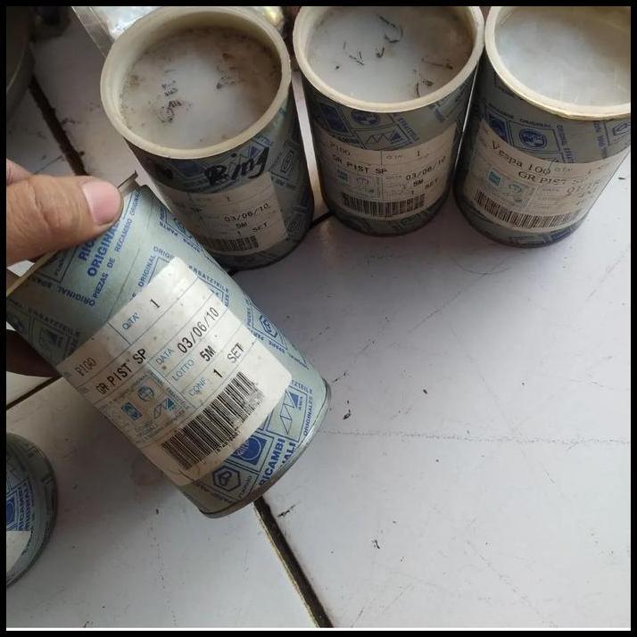 TERBARU SEHER SET TANPA RING SEHER VESPA PTS 100 UKURAN 5 M/ 4M NOS PIAGGIO 