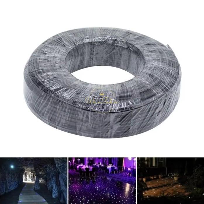 Lampu Fiber Optik Untuk Kolam Renang Dan Plafon Lampu LED Fiber Optik PMMA Fiber Optic End Glow Wate