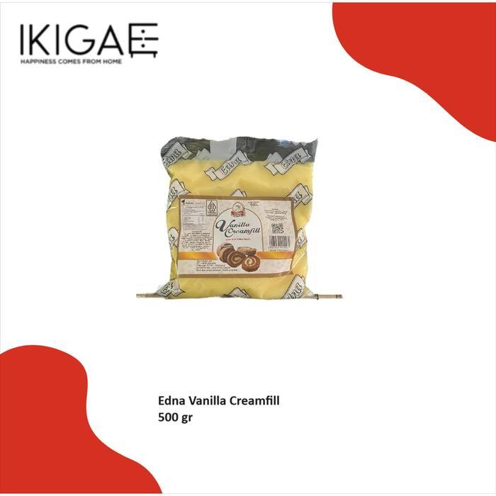 EDNA CREAMFILL / FILLING /  ISIAN ROTI 500 GR - Vanila