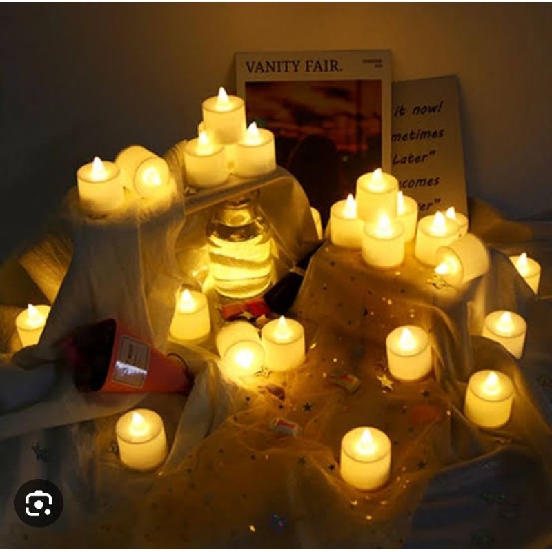 Terbaru Lilin Led kecil/ Lampu baterai Kecil Lilin Kecil Lilin Baterai