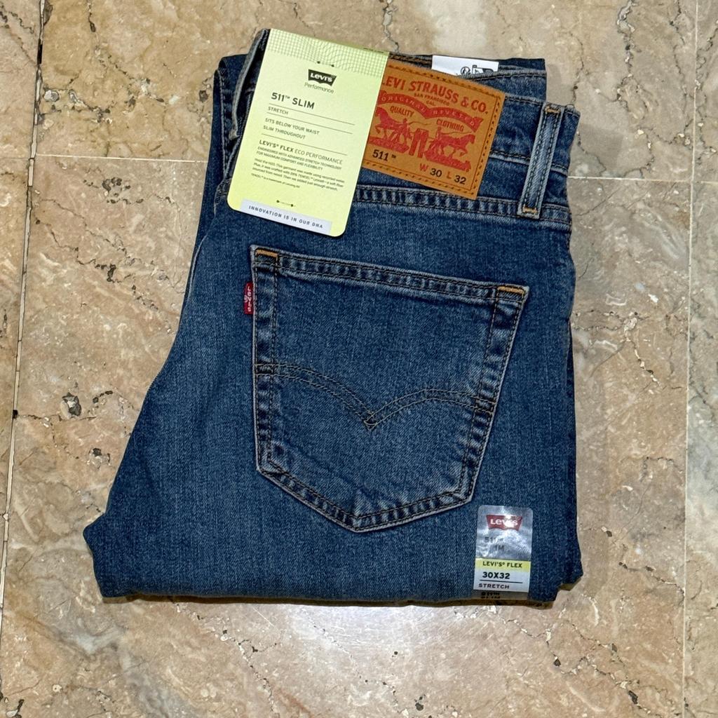 Celana Panjang Jeans Pria LEVIS 511 Original Slim Stretch Seasonal