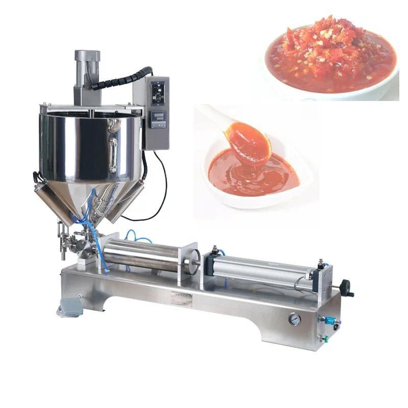 Multifunctional Mixing Filling Machine Paste Liquid Filling Machine Honey Peanut Butter Ketchup Quan