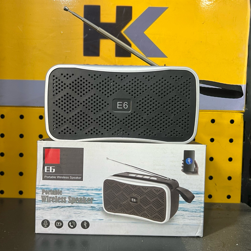 Speaker bluetooth E6 Portable Wireless
